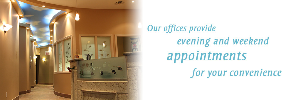 Our office provide appointments for your convenience